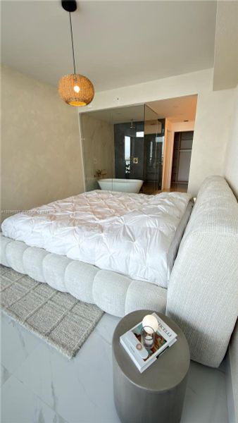 Furnished interior view inside a new home in , Miami (Image 4).