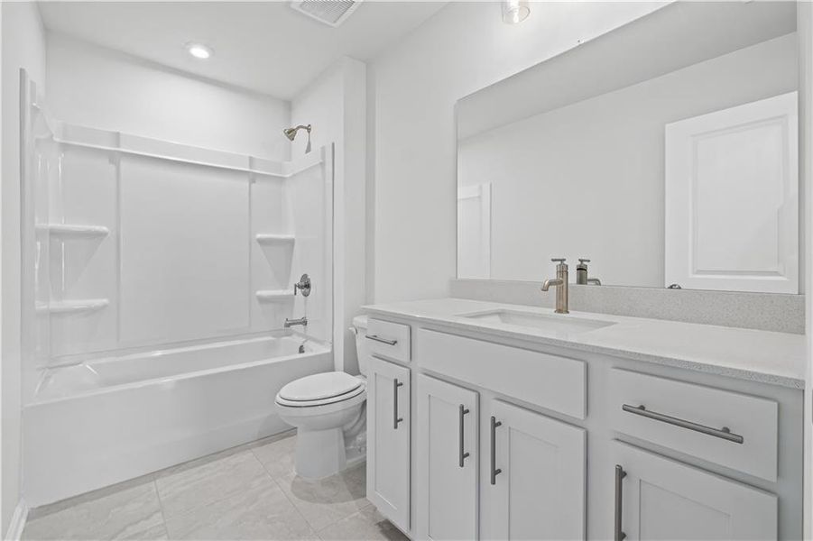 Furnished interior view inside a new home in Adler Springs, Powder Springs (Image 4).