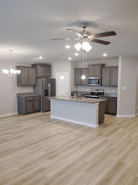 Furnished interior view inside a new home in , Bryan (Image 5).