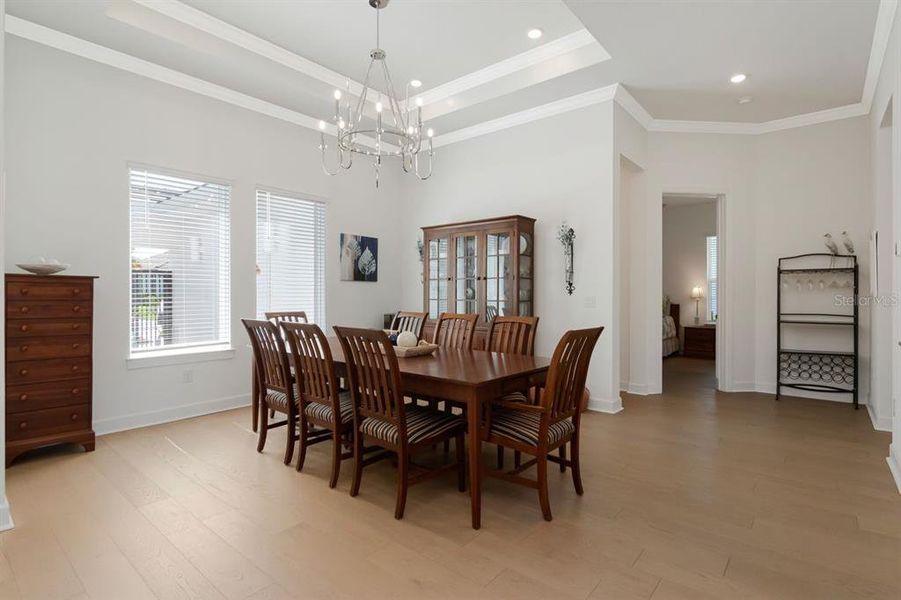 Furnished interior view inside a new home in River's Edge, Wesley Chapel (Image 5).