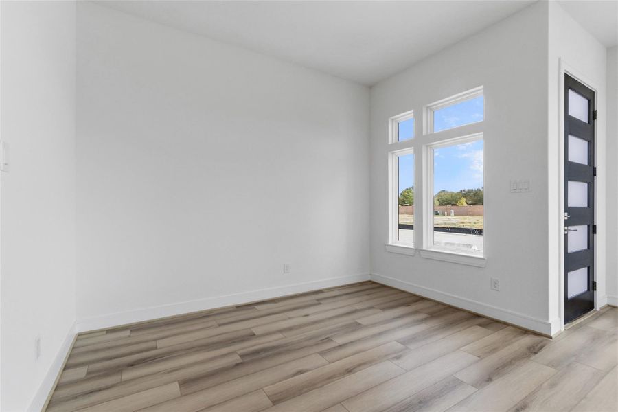 Spacious, unfurnished interior of a new home in Bridgeland Central, Cypress (Image 37). Spacious, unfurnished interior of a new home in Bridgeland Central, Cypress (Image 37).