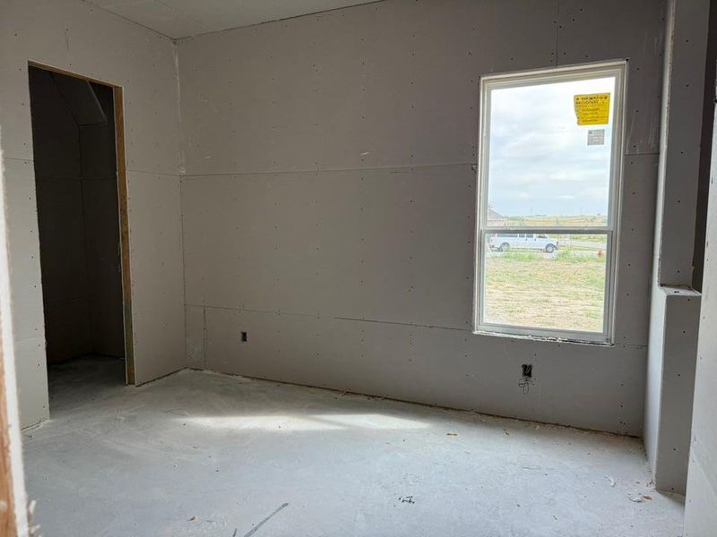 View of unfurnished bedroom View of unfurnished bedroom