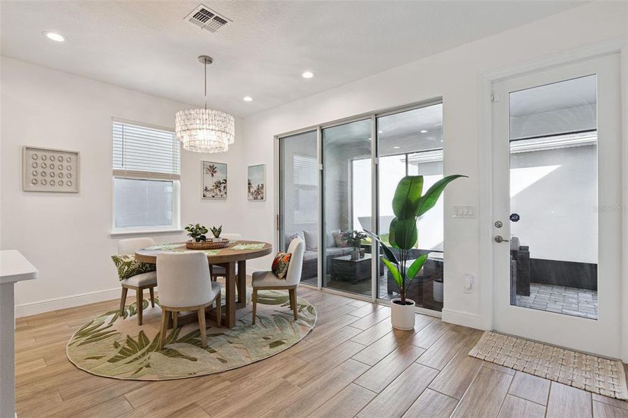 Furnished interior view inside a new home in , Winter Garden (Image 11).
