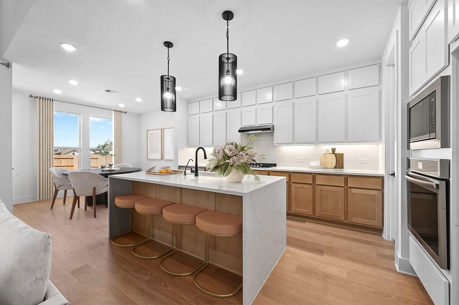 Representative Kitchen - some options shown Representative Kitchen - some options shown