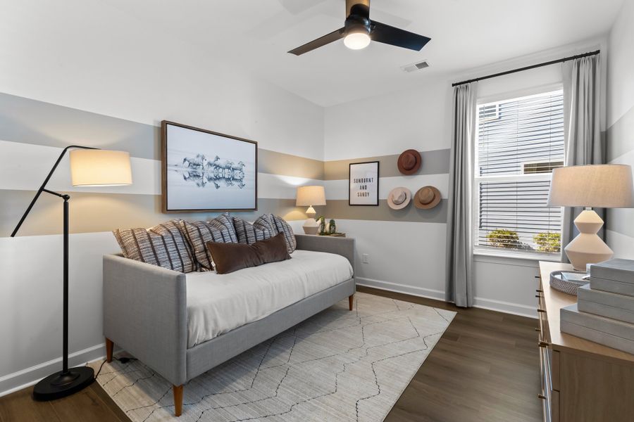 Representative furnished interior of a home built from the The Redbud by Chesapeake Homes in Neill's Pointe, Angier (Image 26).