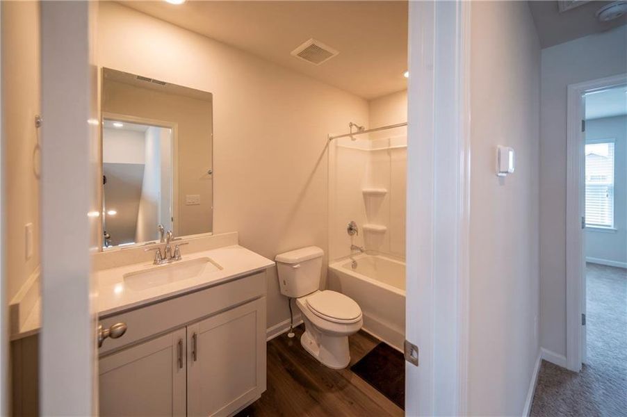 Furnished interior view inside a new home in , Canton (Image 9).