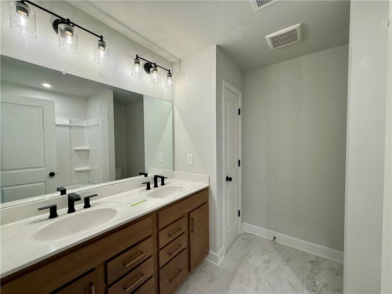 Furnished interior view inside a new home in Berkeley Mill, Cumming (Image 17).