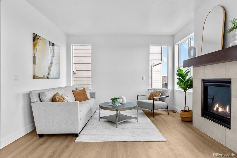 Furnished interior view inside a new home in , Morrison (Image 16).
