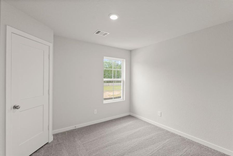 Spacious, unfurnished interior of a new home in Crockett Meadows, Conroe (Image 17). Spacious, unfurnished interior of a new home in Crockett Meadows, Conroe (Image 17).