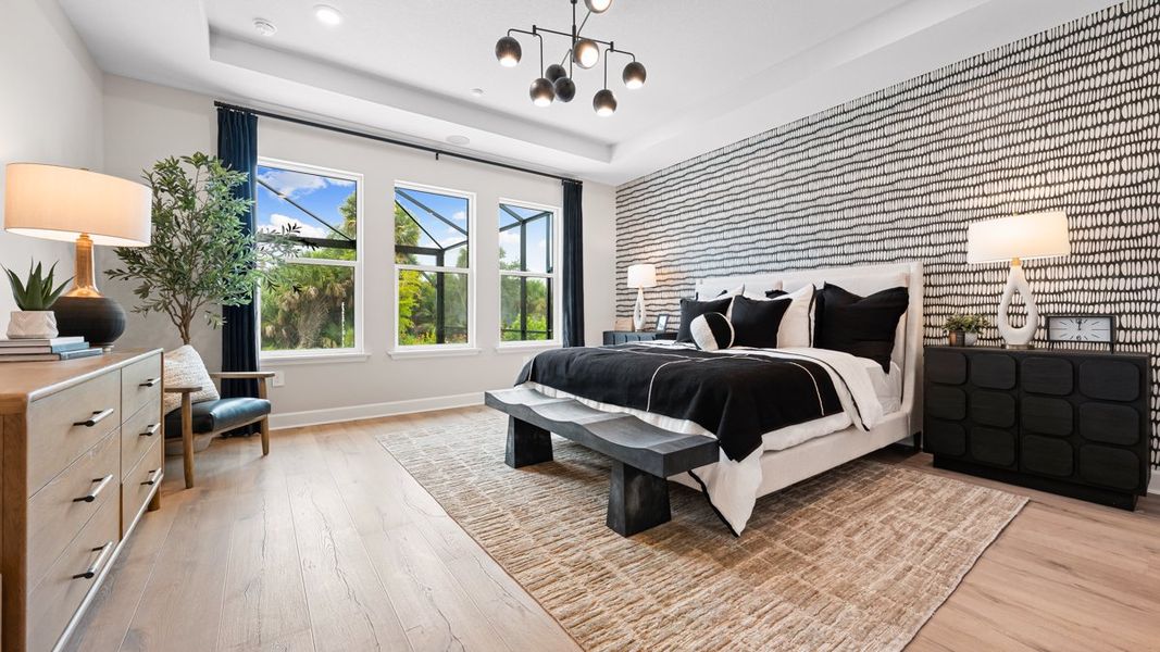 Representative furnished interior of a home built from the Nantucket by Taylor Morrison in Hammock at Two Rivers, Zephyrhills (Image 11).