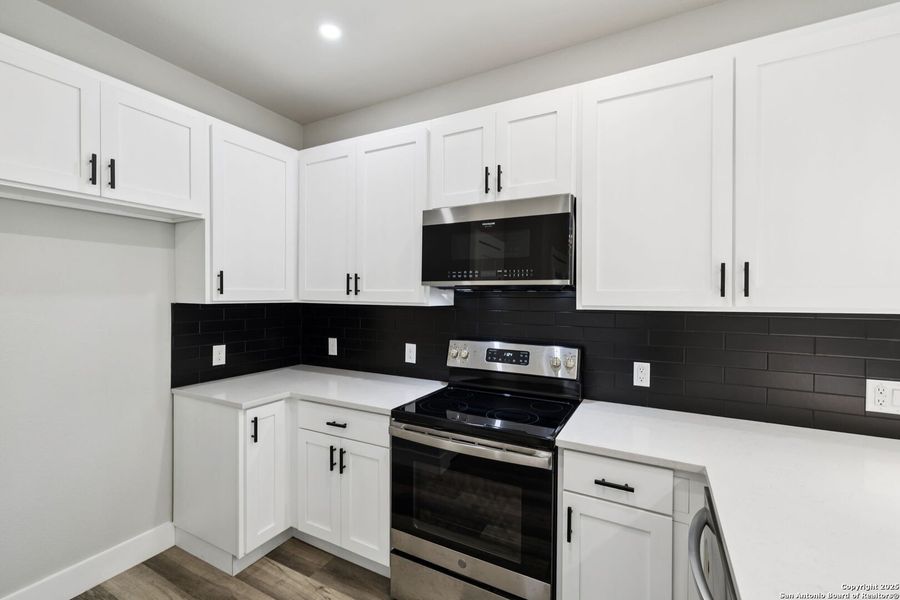 Furnished interior view inside a new home in , San Antonio (Image 16). Furnished interior view inside a new home in , San Antonio (Image 16).