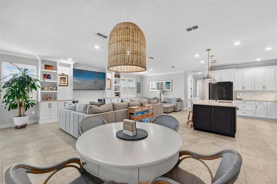 Furnished interior view inside a new home in , Land O' Lakes (Image 35).