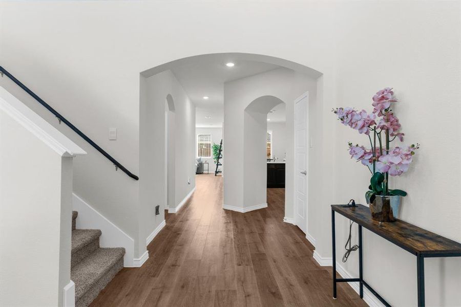 Furnished interior view inside a new home in , Aubrey (Image 13).