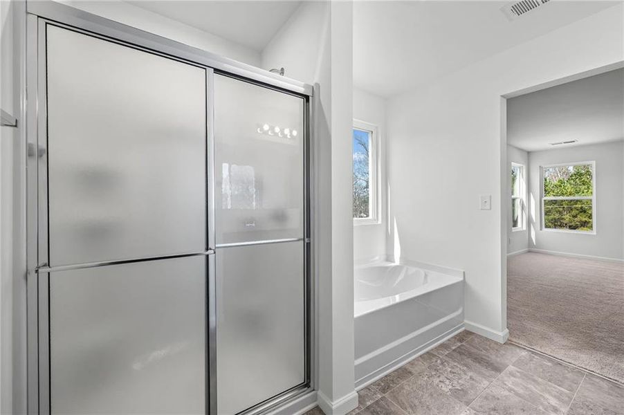 Furnished interior view inside a new home in Sage Woods, Dallas (Image 14).