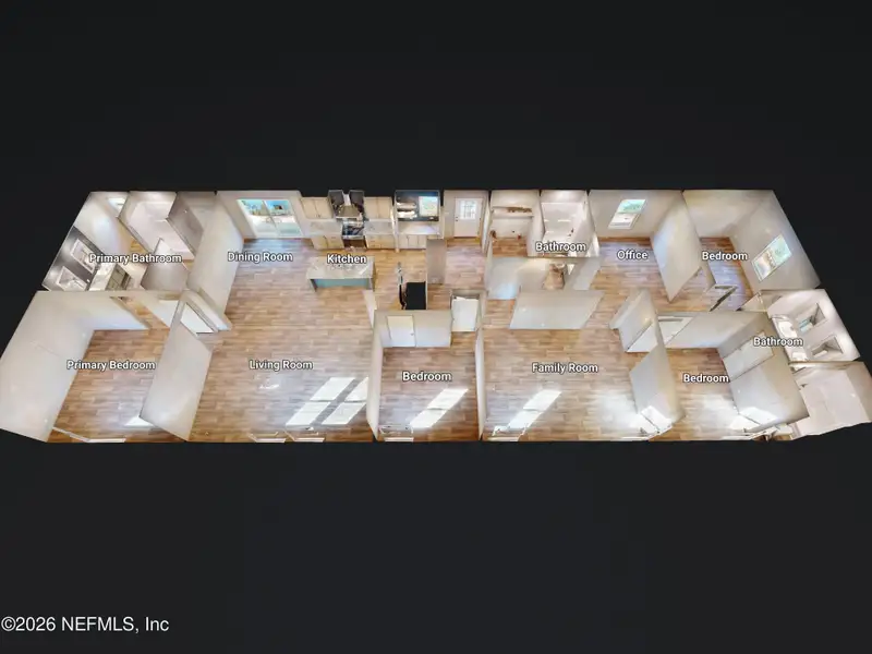 2D floor plan layout of this home in , Keystone Heights, FL (Image 4).