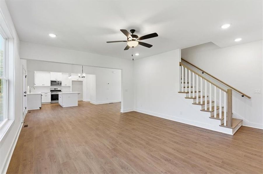 Spacious, unfurnished interior of a new home in , Cartersville (Image 25).