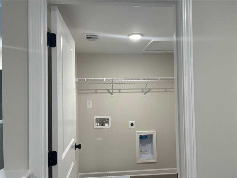 Furnished interior view inside a new home in The Collection at Wolf Creek, Lawrenceville (Image 7).