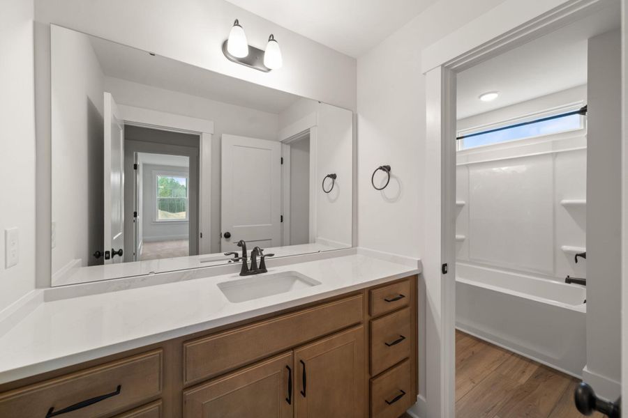 Furnished interior view inside a new home in Wexford, Elon (Image 17).