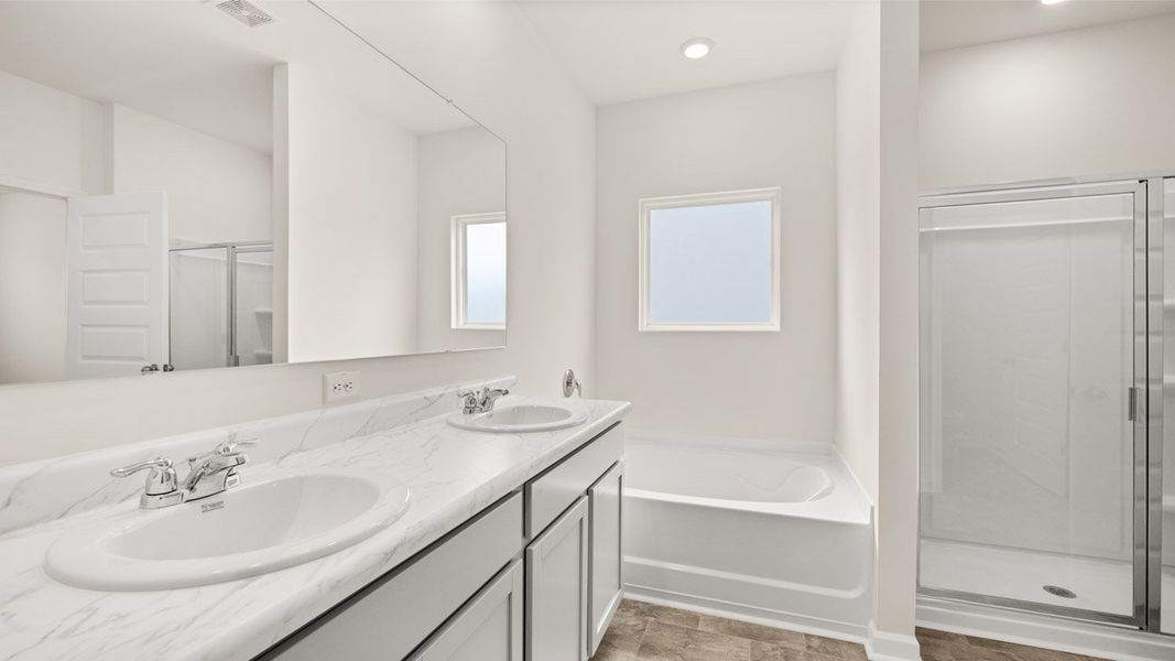 Furnished interior view inside a new home in Estates at Deer Hollow, Grovetown (Image 10).