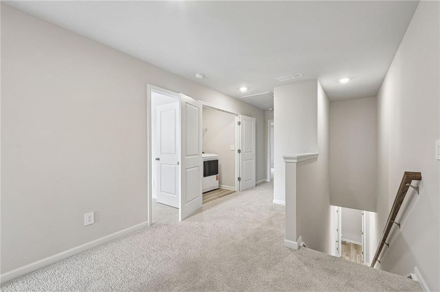 Spacious, unfurnished interior of a new home in Artisan Walk, Fairburn (Image 22). Spacious, unfurnished interior of a new home in Artisan Walk, Fairburn (Image 22).