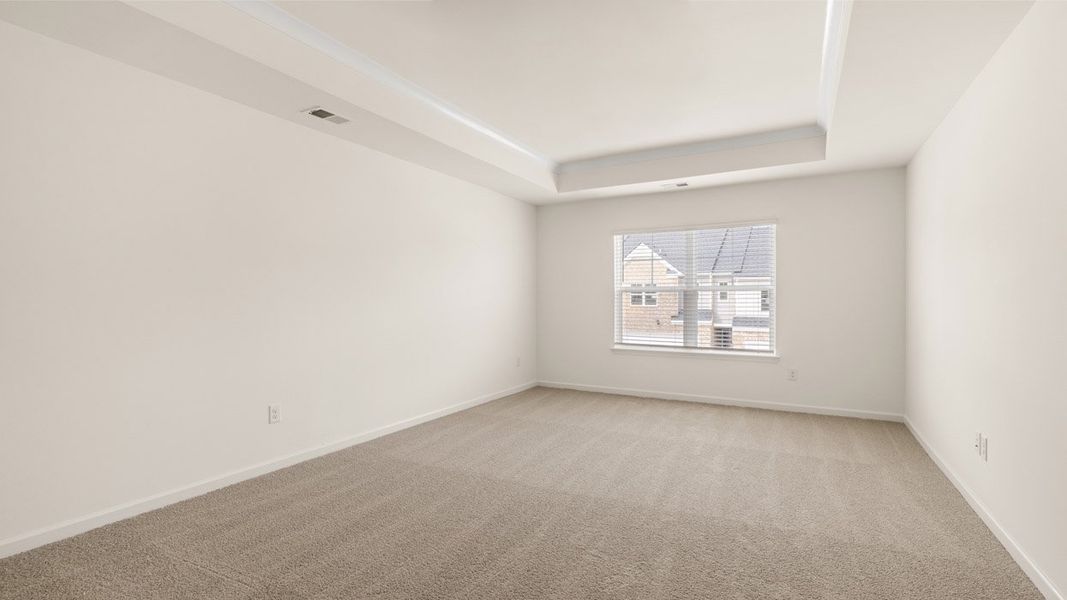 Spacious, unfurnished interior of a new home in Echo Glen, Stockbridge (Image 33). Spacious, unfurnished interior of a new home in Echo Glen, Stockbridge (Image 33).