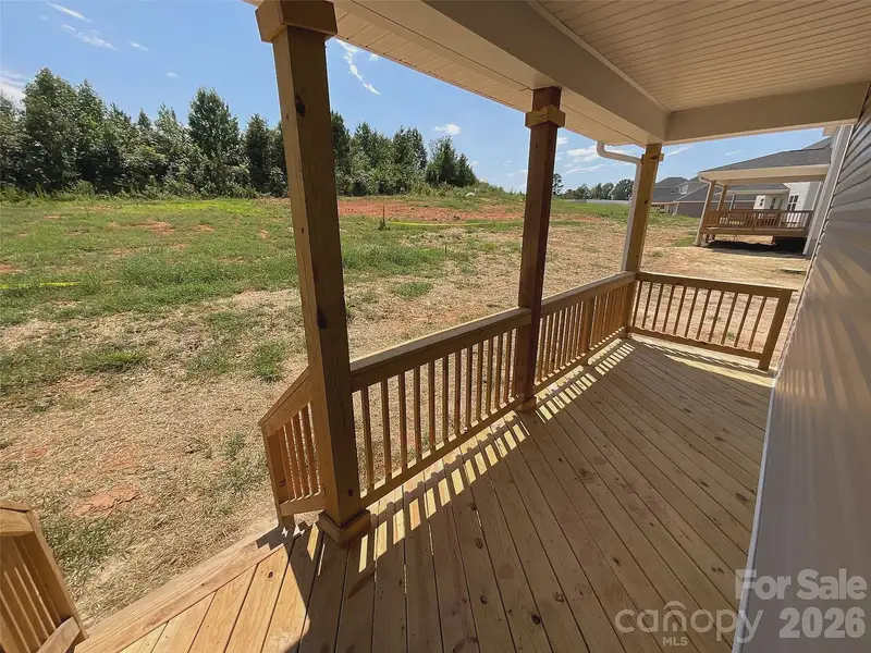 Exterior details and patio area of a home in Northlake, Statesville (Image 3).
