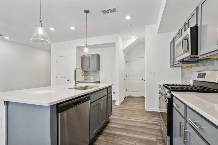 Kitchen featuring Minimalist Collection Finishes