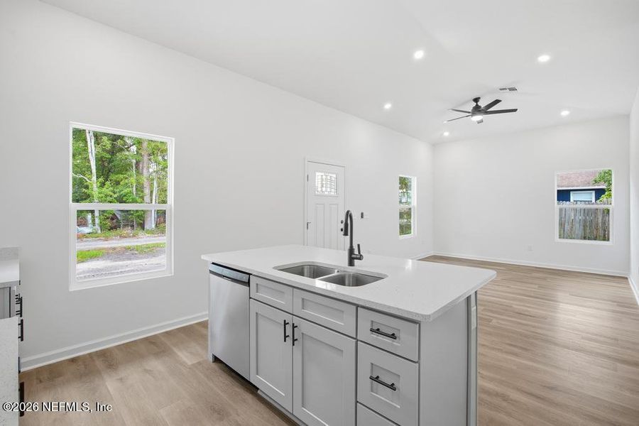 Furnished interior view inside a new home in , Jacksonville (Image 6).