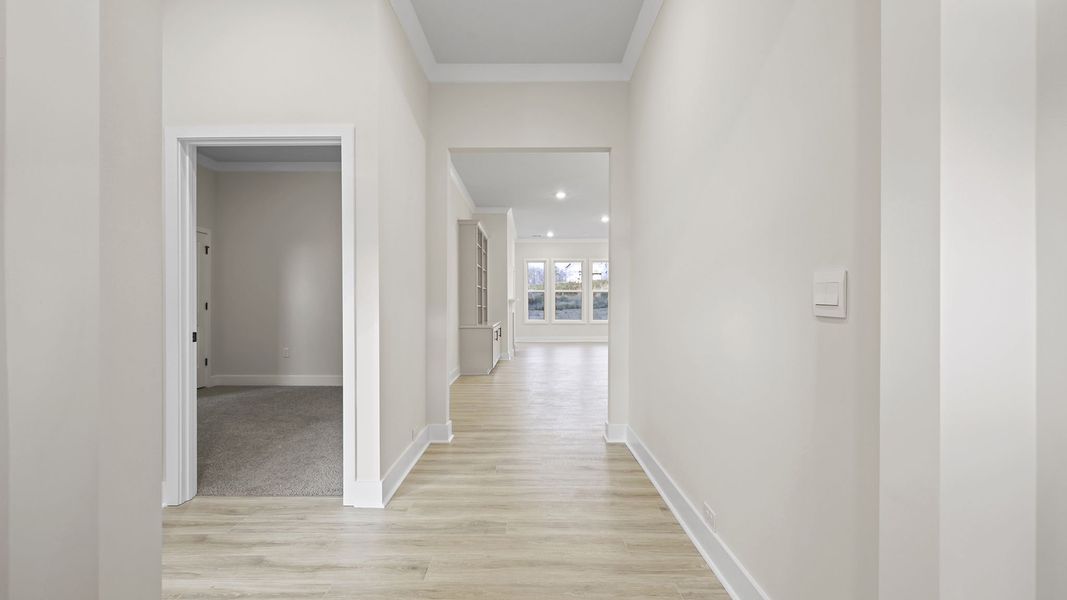 Spacious, unfurnished interior of a new home in Whitehawk Meadows, Travelers Rest (Image 15).