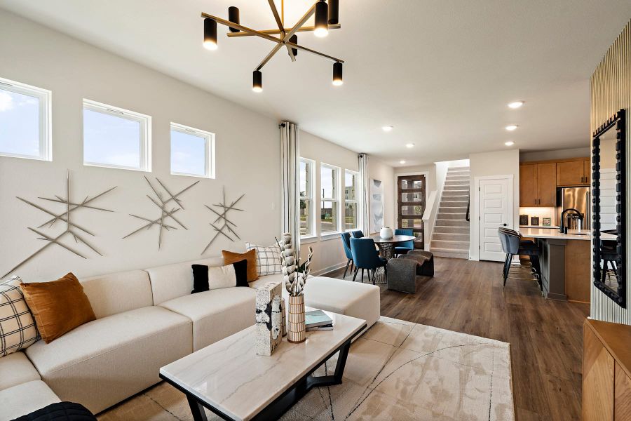 Furnished interior view inside a new home in Park Central, Georgetown (Image 3).