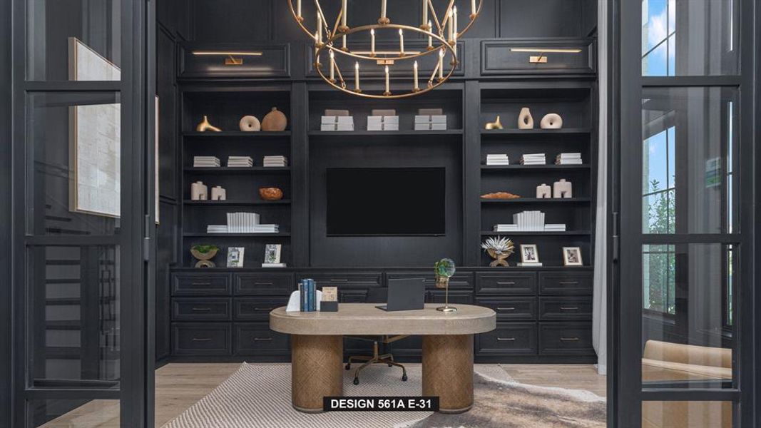 Furnished interior view inside a new home in , Frisco (Image 12).