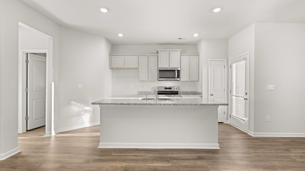 Furnished interior view inside a new home in Laurel Park Townhomes, Hephzibah (Image 6). Furnished interior view inside a new home in Laurel Park Townhomes, Hephzibah (Image 6).