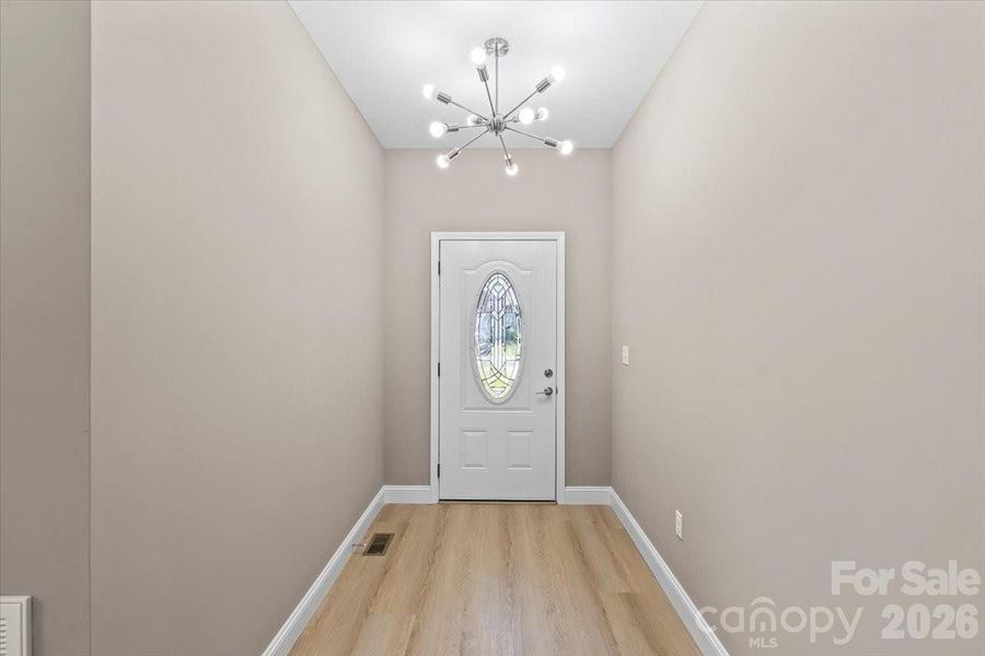 Spacious, unfurnished interior of a new home in , Hickory (Image 27).
