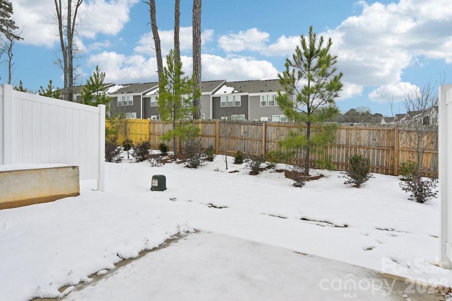 Exterior details and patio area of a home in Ruby Dixon Crossing, Gastonia (Image 22).