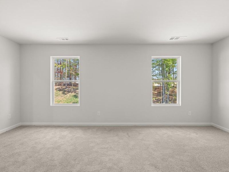 Spacious, unfurnished interior of a new home in Parkside at Carter Grove, Cartersville (Image 27).