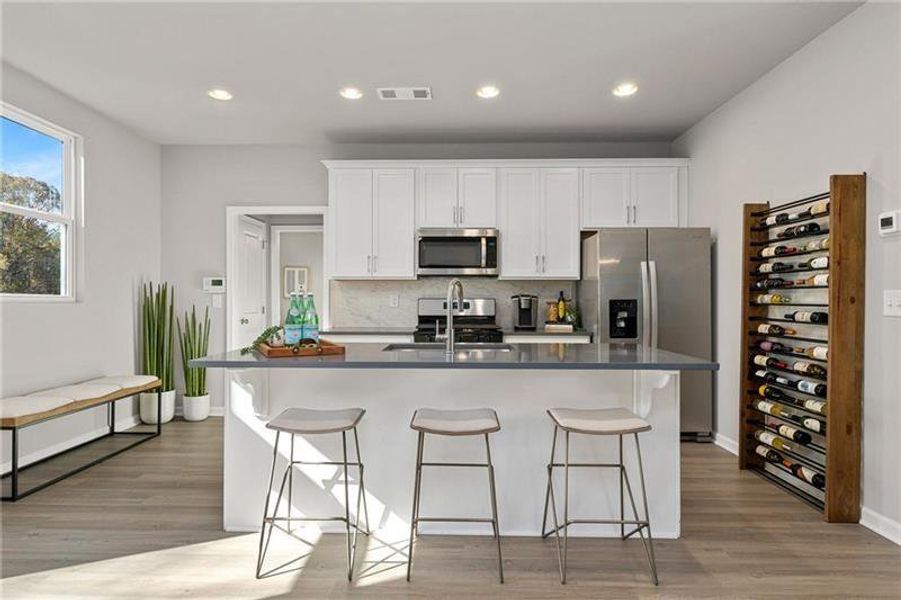 Furnished interior view inside a new home in Harmony, Auburn (Image 12).