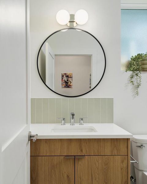 Close-up of interior finishes inside a home in , Austin (Image 19).