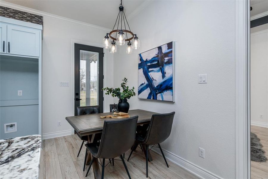 Furnished interior view inside a new home in , Trinidad (Image 8). Furnished interior view inside a new home in , Trinidad (Image 8).