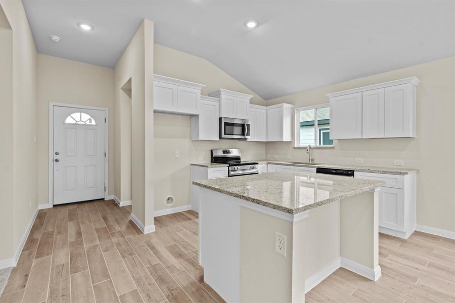 Furnished interior view inside a new home in Butler Farms, Liberty Hill (Image 9). Furnished interior view inside a new home in Butler Farms, Liberty Hill (Image 9).