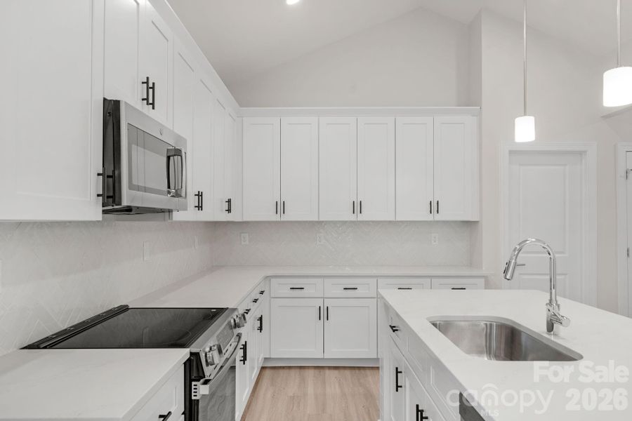 Furnished interior view inside a new home in , Monroe (Image 9).