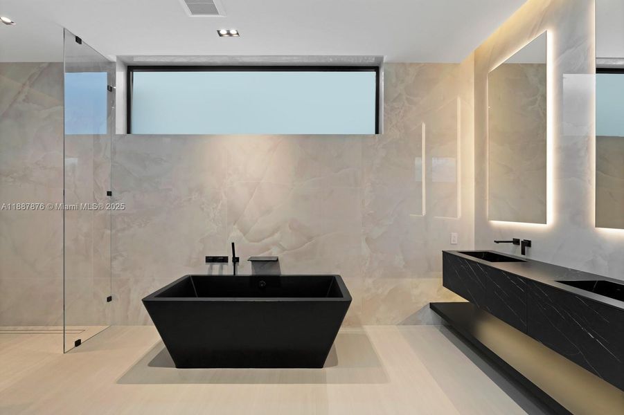 Furnished interior view inside a new home in , North Miami (Image 32).