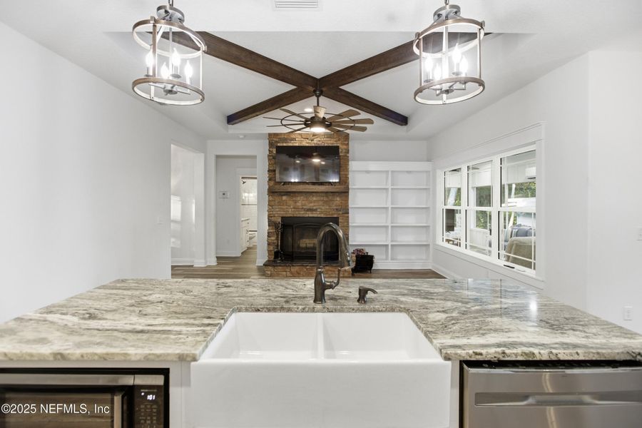 Furnished interior view inside a new home in , Florahome (Image 13).