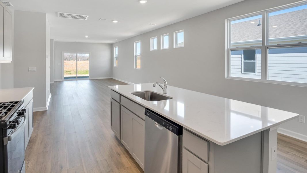Furnished interior view inside a new home in Nexus South, Gallatin (Image 6).