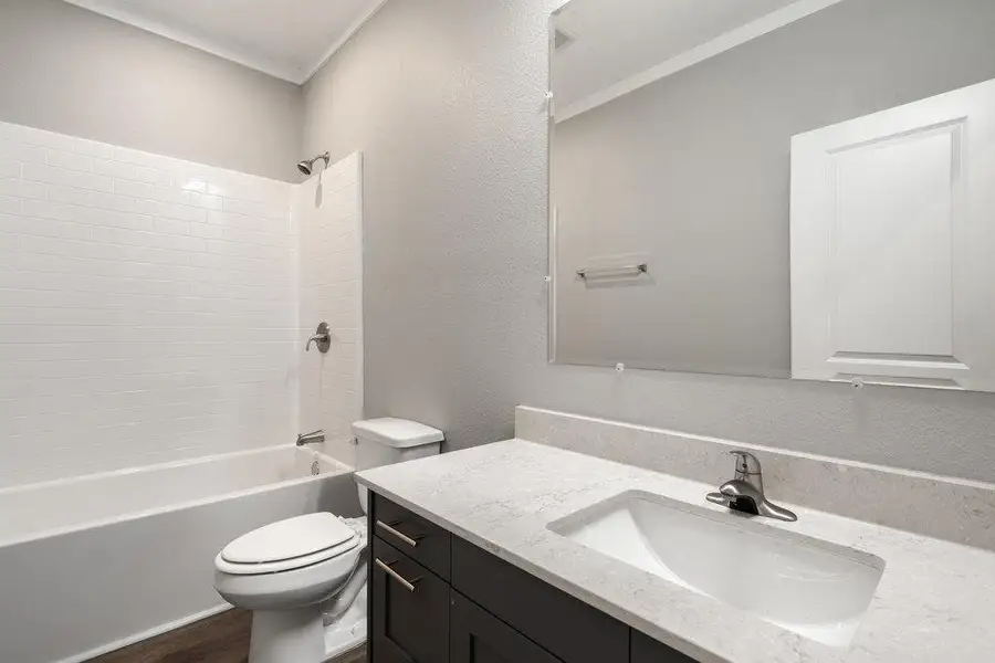 Full secondary bath on main floor