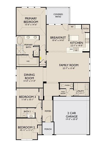 2D floor plan layout of this home in Spring Creek Trails, Magnolia, TX (Image 2). 2D floor plan layout of this home in Spring Creek Trails, Magnolia, TX (Image 2).
