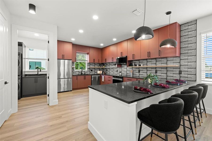 Furnished interior view inside a new home in , Tampa (Image 9).