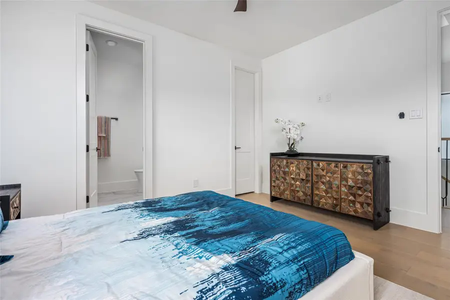 Furnished interior view inside a new home in , Stafford (Image 30).