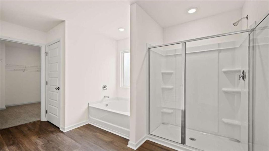 Furnished interior view inside a new home in Inverness at Sugarloaf, Lawrenceville (Image 11).