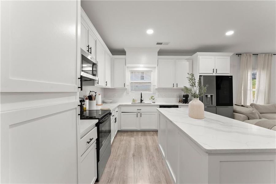Furnished interior view inside a new home in , Lula (Image 12).