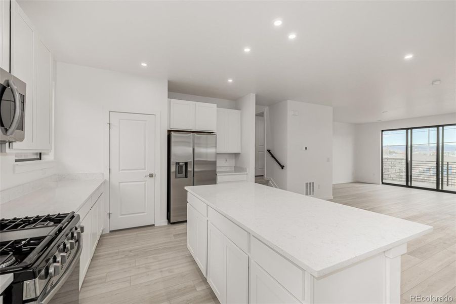 Furnished interior view inside a new home in , Denver (Image 4).